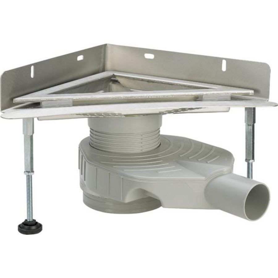 hoekafvoer DN 40/50 RVS/blank 497280-592363