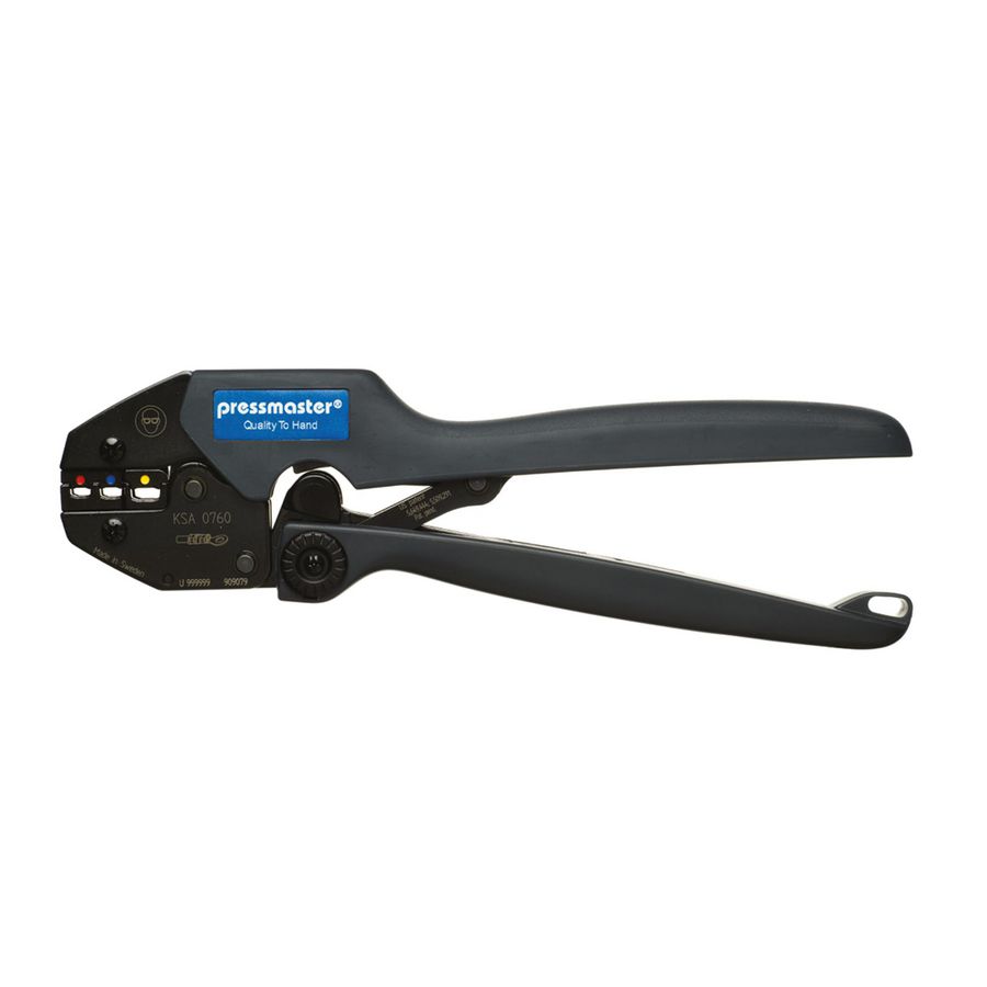 Sperkrimptang geisol. kabelschoenen 0,5-6mm² ovaalpers