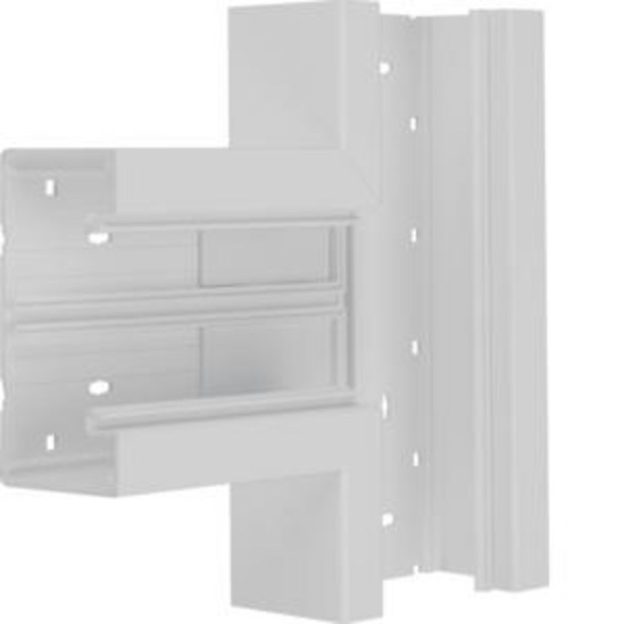 Bodemprofiel T-stuk BR65 65x130mm lichtgrijs