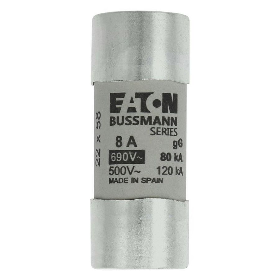 Zekering laagspanning 8A AC 690V 22x58mm gL/gG IEC VVE=10