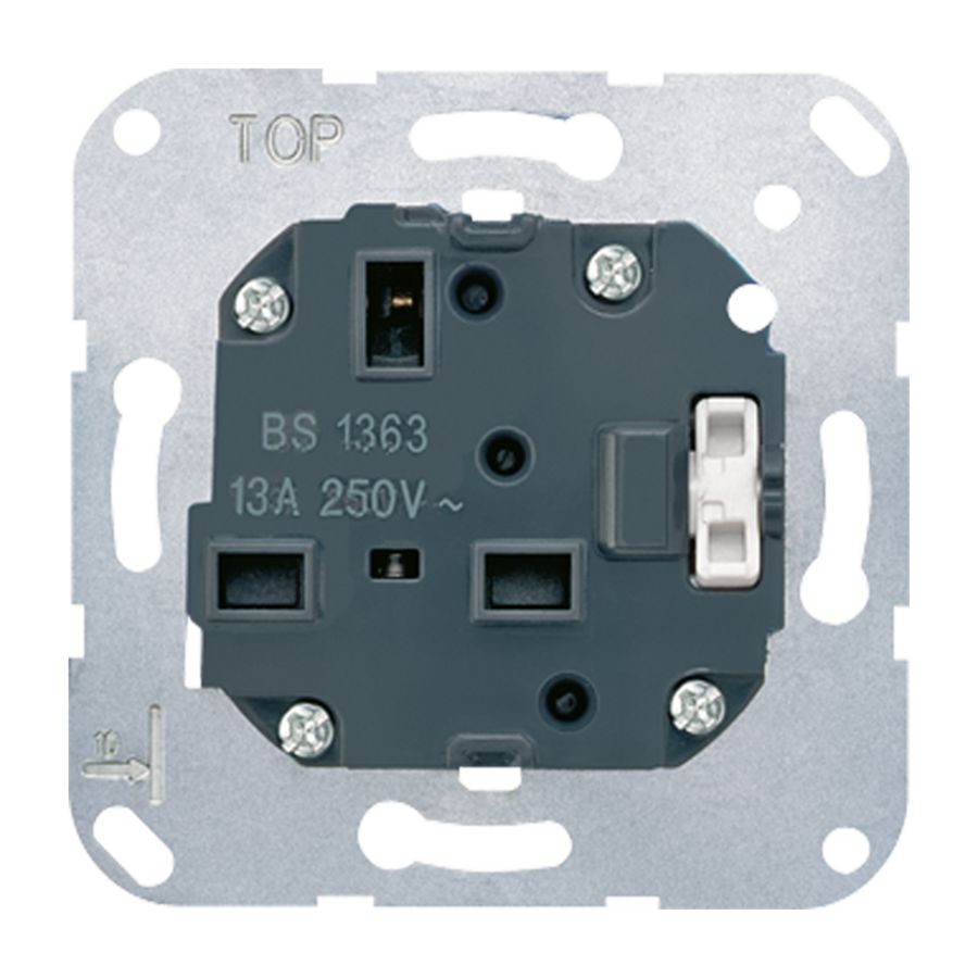 Wandcontactdoos British standaard inzet schakelaar