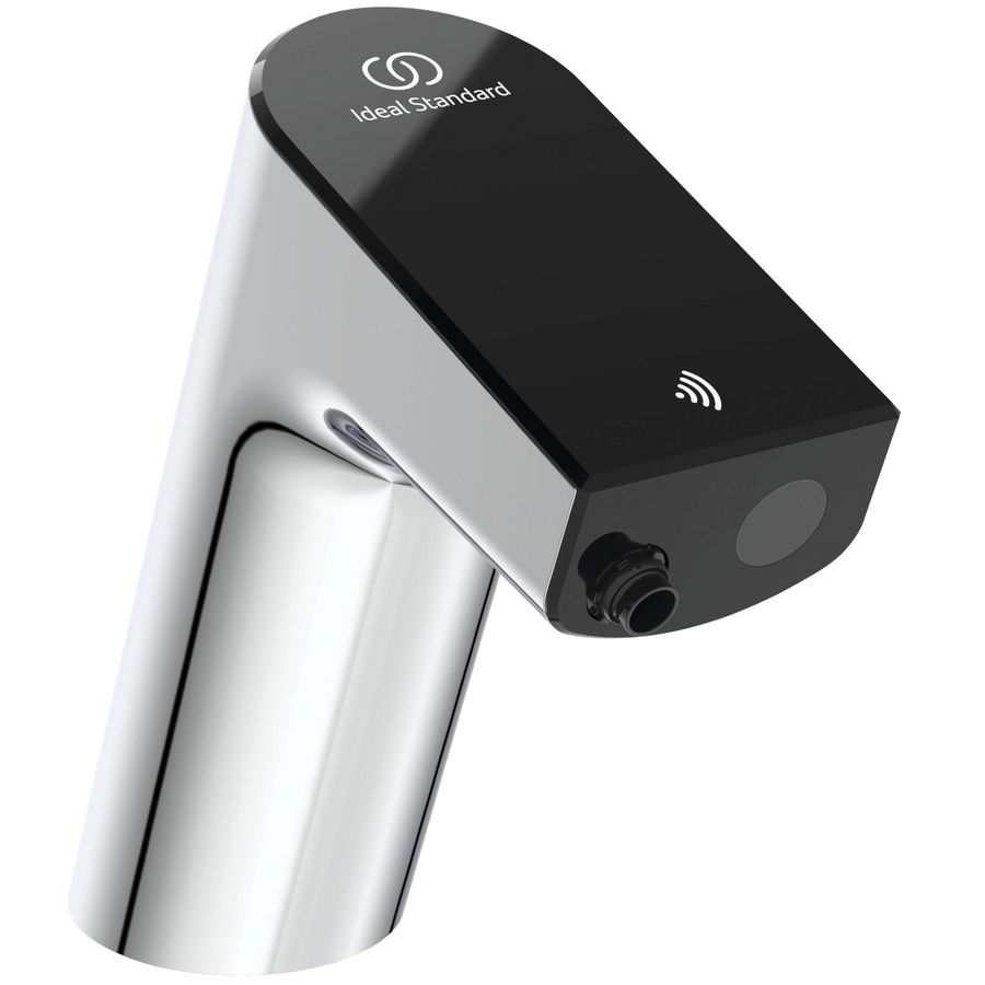 Wastafelkraan z. menging batterij 6 V chroom Intelliflow