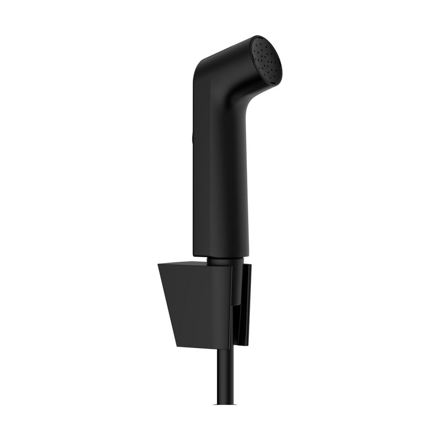 Bidethanddouche met slang 1250mm/PorterS mat zwart Bidette