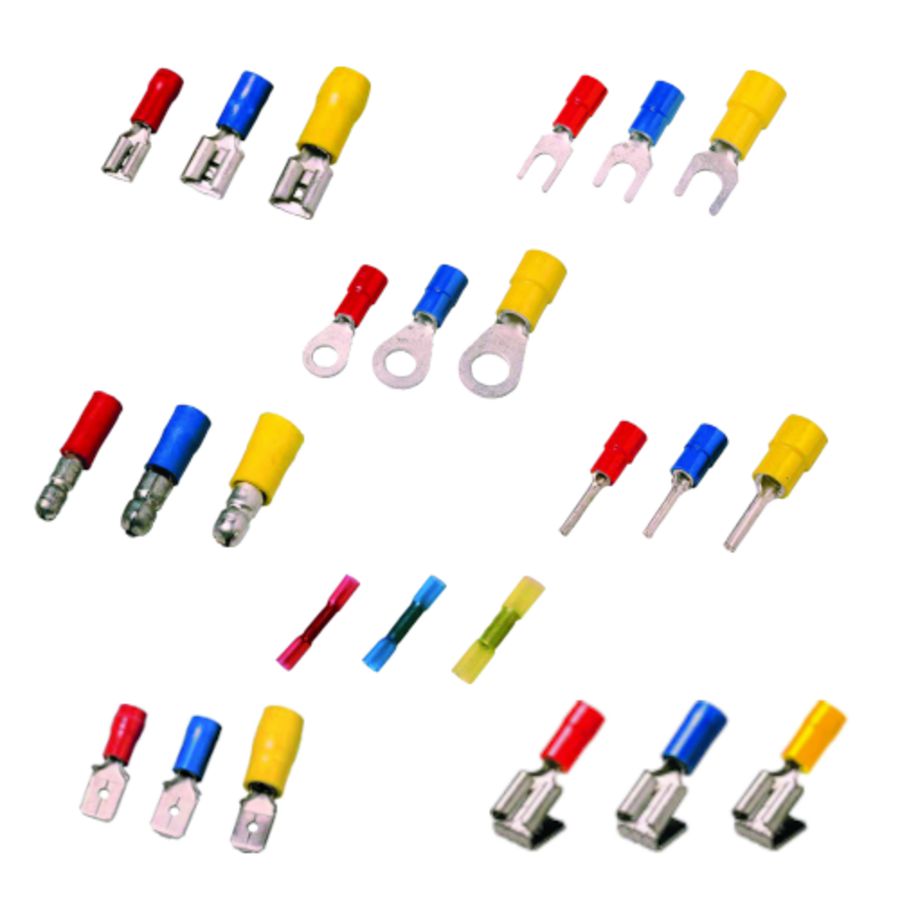Geisoleerd parallelverbinder 0,5-1mm² rood VVE=100