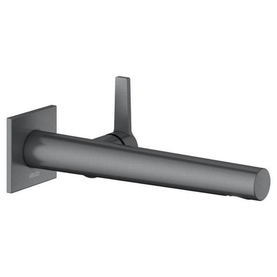 1-hendel wastafelmengkraan UP wandm uit. 243mm zwchr 51116132302