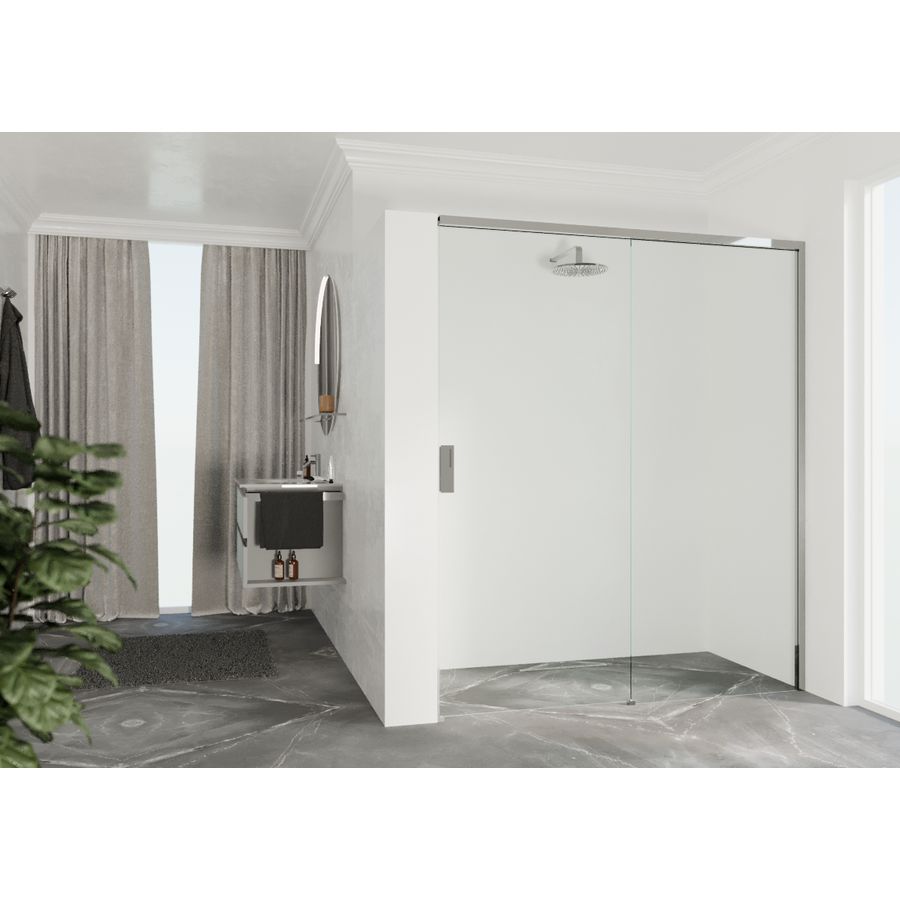 Schuifdeur OPEPH LI 1950-1970x2000mm chroom helder