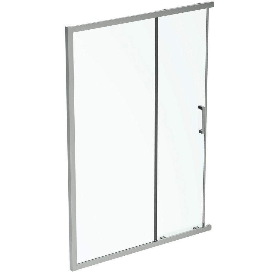 Hoekinstap Connect-2 140cm omkeerbaar zilver (deel 1 van 2)