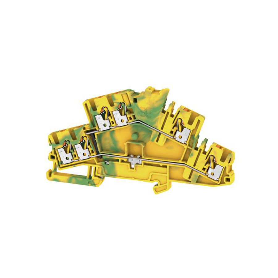 Aardklem PE groen/geel 2.5mm² 800 Vr 2531320000 VVE=50