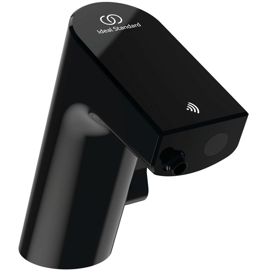 Wastafelkraan m. menging net 230 V black onyx Intelliflow