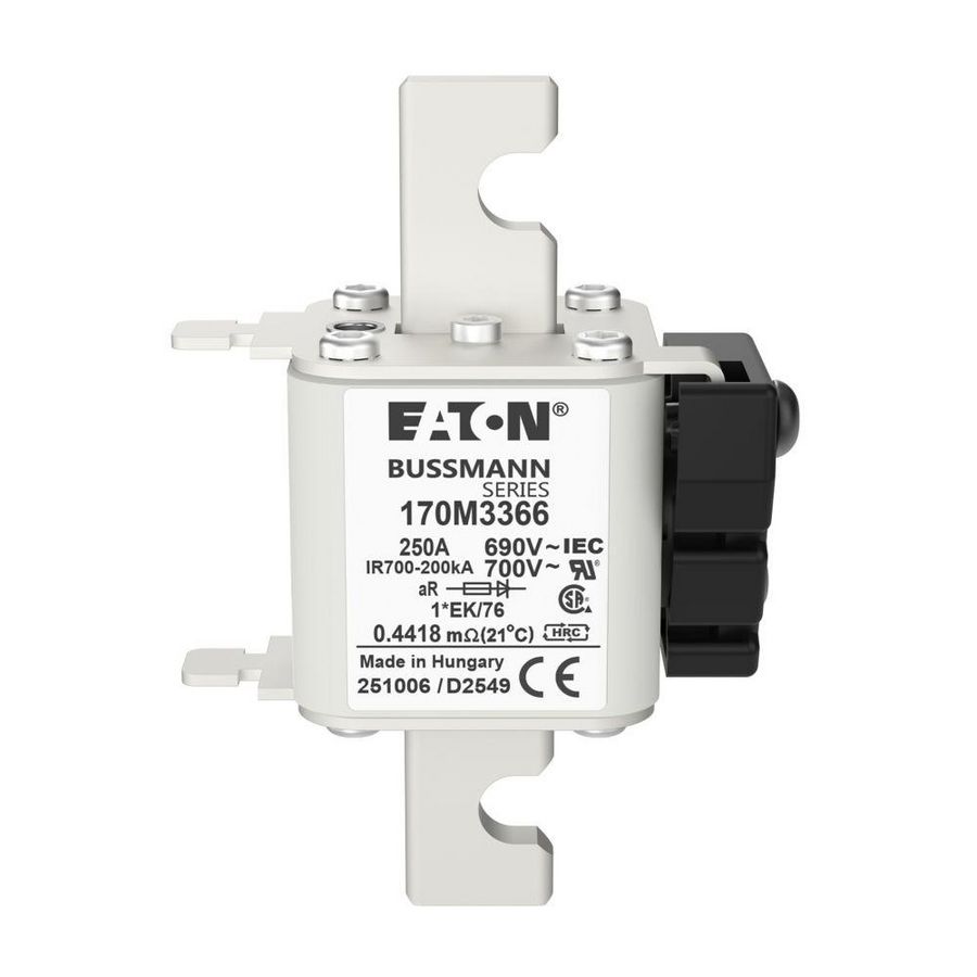 Zekering h. snelheid 250A AC 690V 200kA compact 1 45x VVE=3