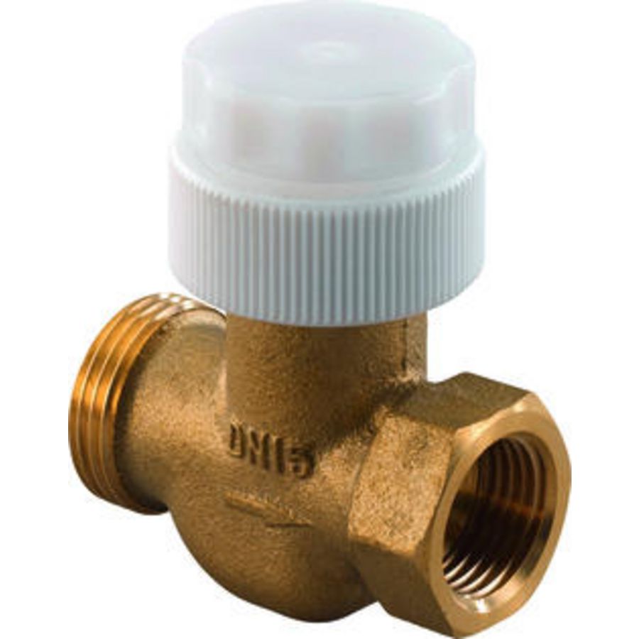 Vario retour fijninregelafsluiter 1/2" - G3/4