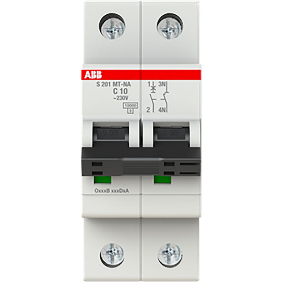 Installatieautomaat S200MT 1P+N C10 10kA