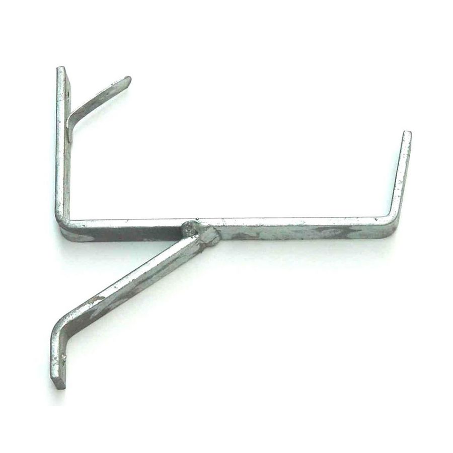 Bakgootbeugel / renovatiebeugel B44 gegalv.met tapgat 30x6mm