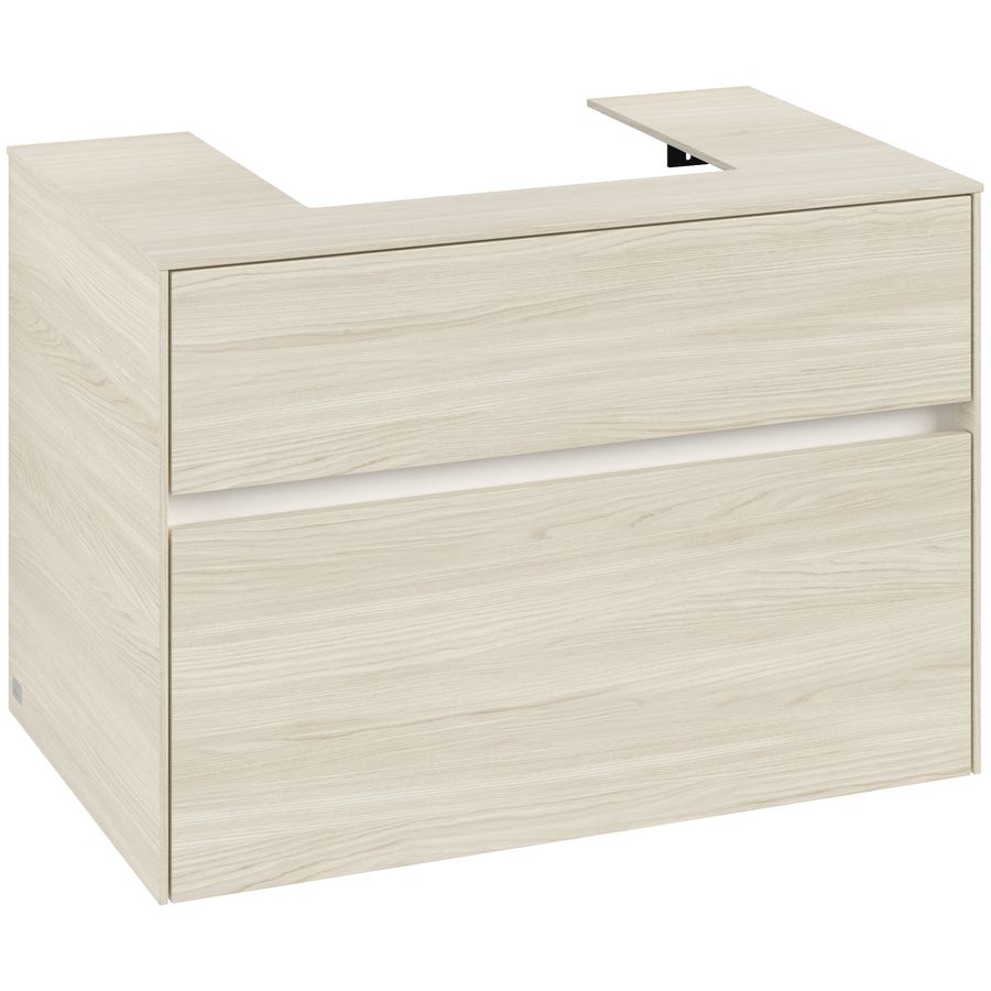 Wastafelonderkast Collaro 800x548x500mm White Oak C06900AA