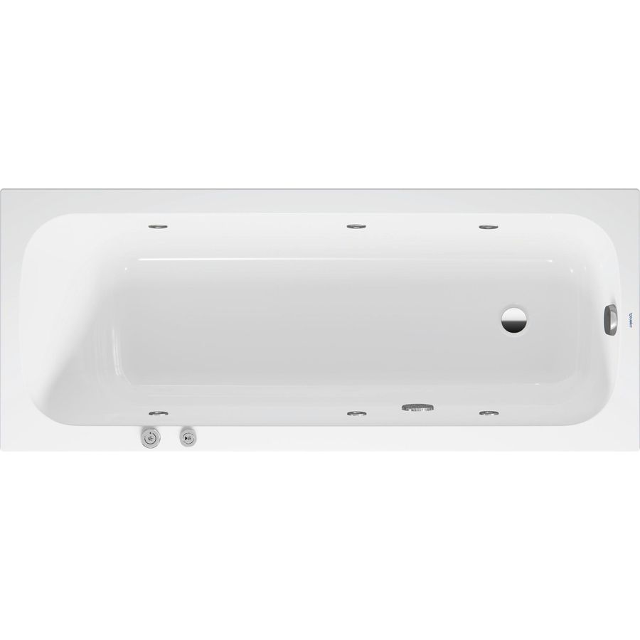 Qatego Whirlbad Wit 1700x700x480mm 760611000JS1000
