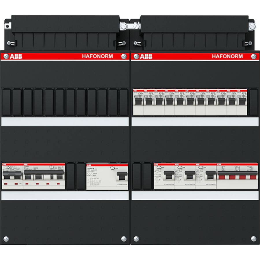 Groepenkast 3-fase 1 40A 4P ALS 63A 4P 30mA 1SPF006972F0055