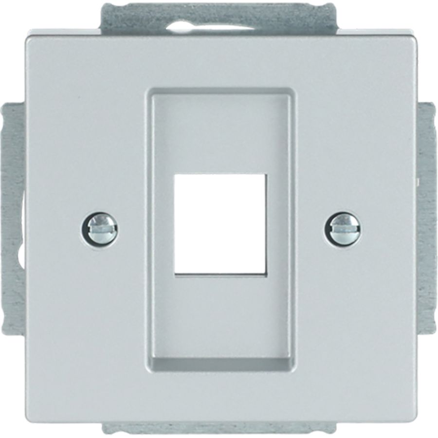 Centraalplaat 1 x MJ 216000-2/216005-4 f-aluzilver (2561-83)