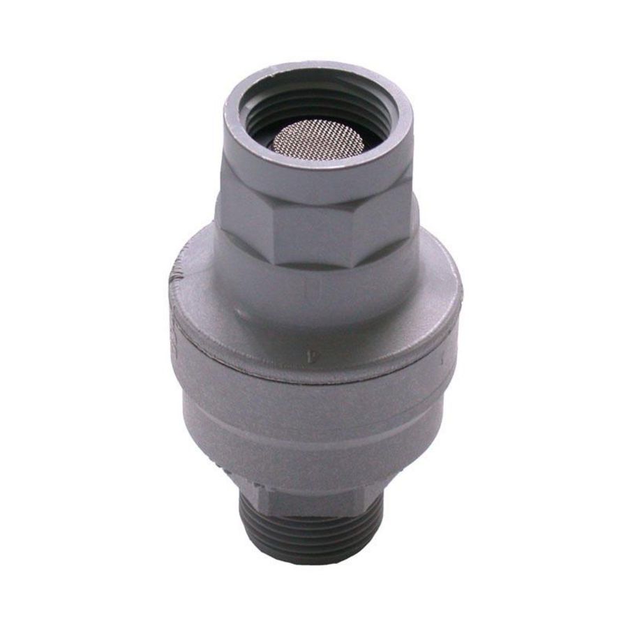 Waterslot 3/4" grijs
