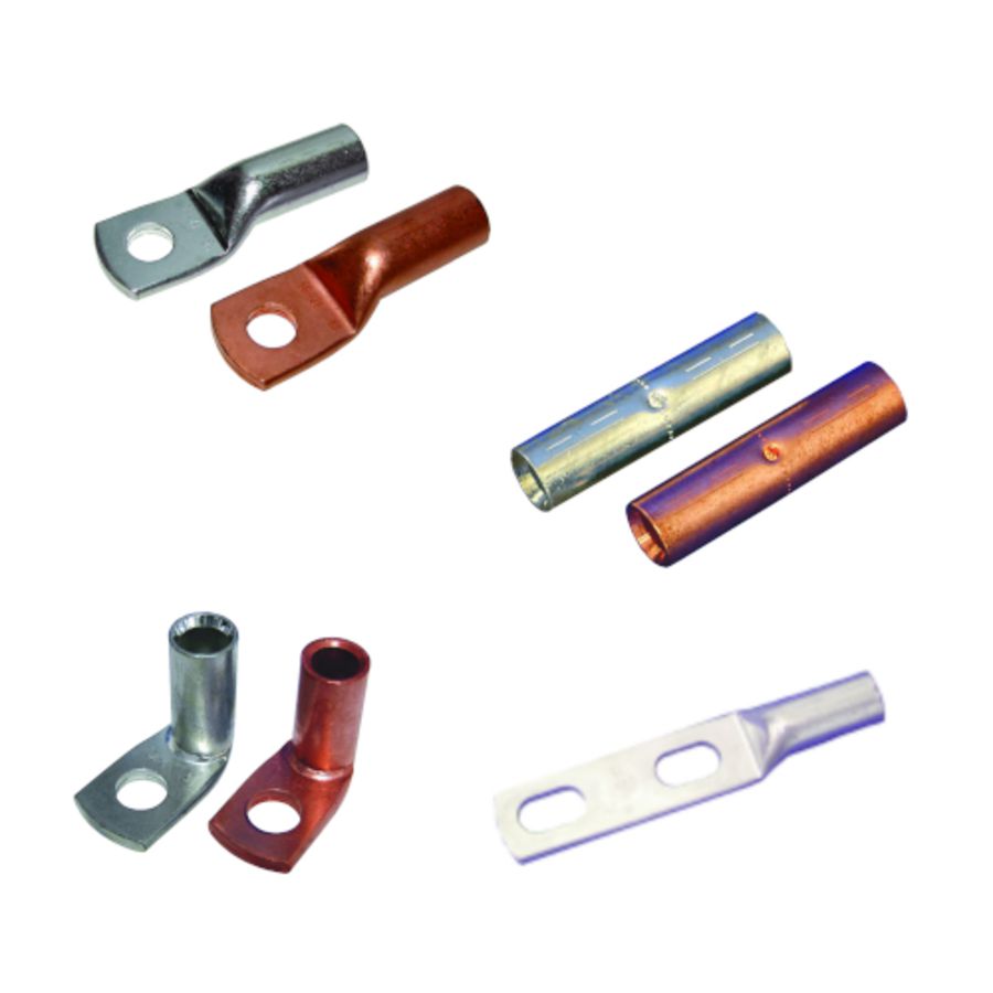 Kabelschoen ring recht DIN46235 25mm² M8 vertind