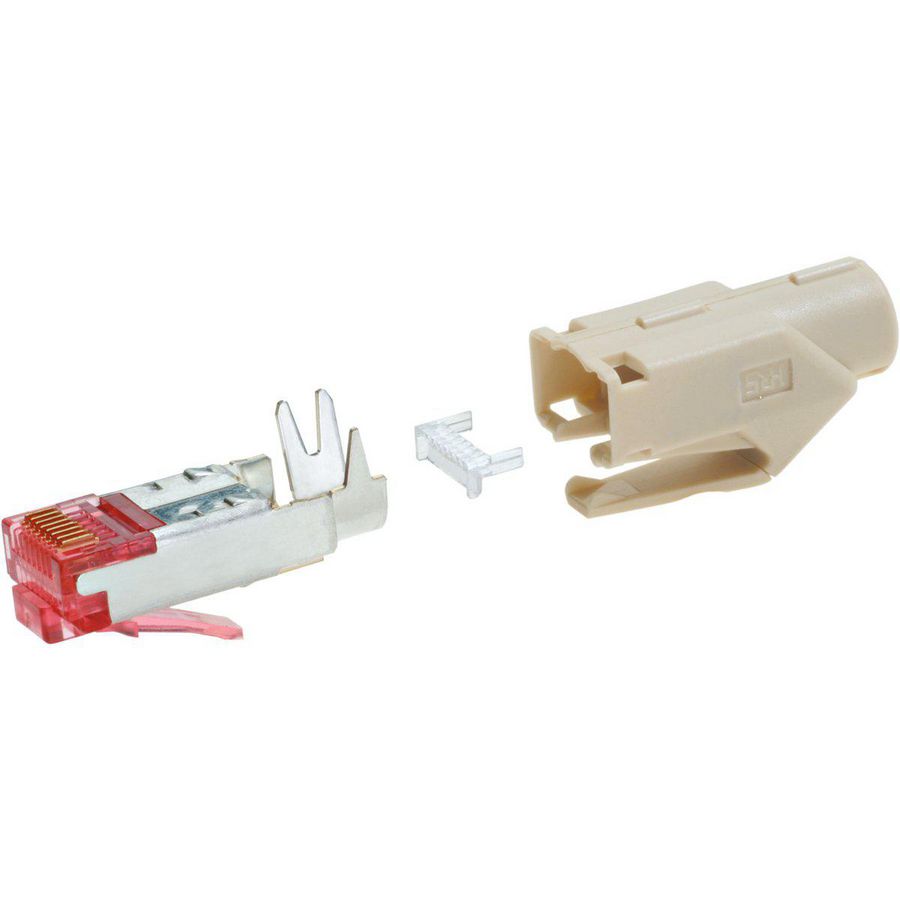 RJ 45 plug screned fawn Hirose (VE=50) VVE=50