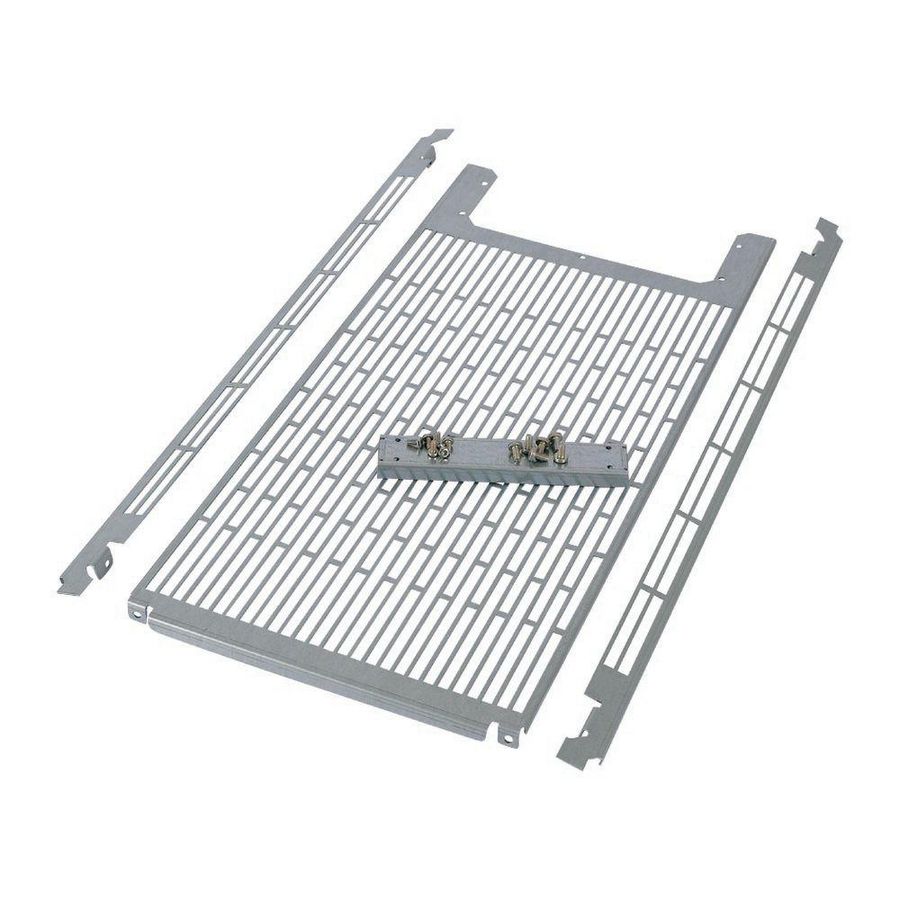XT-XG afscherming hoofdrail / componentendeel B=425mm