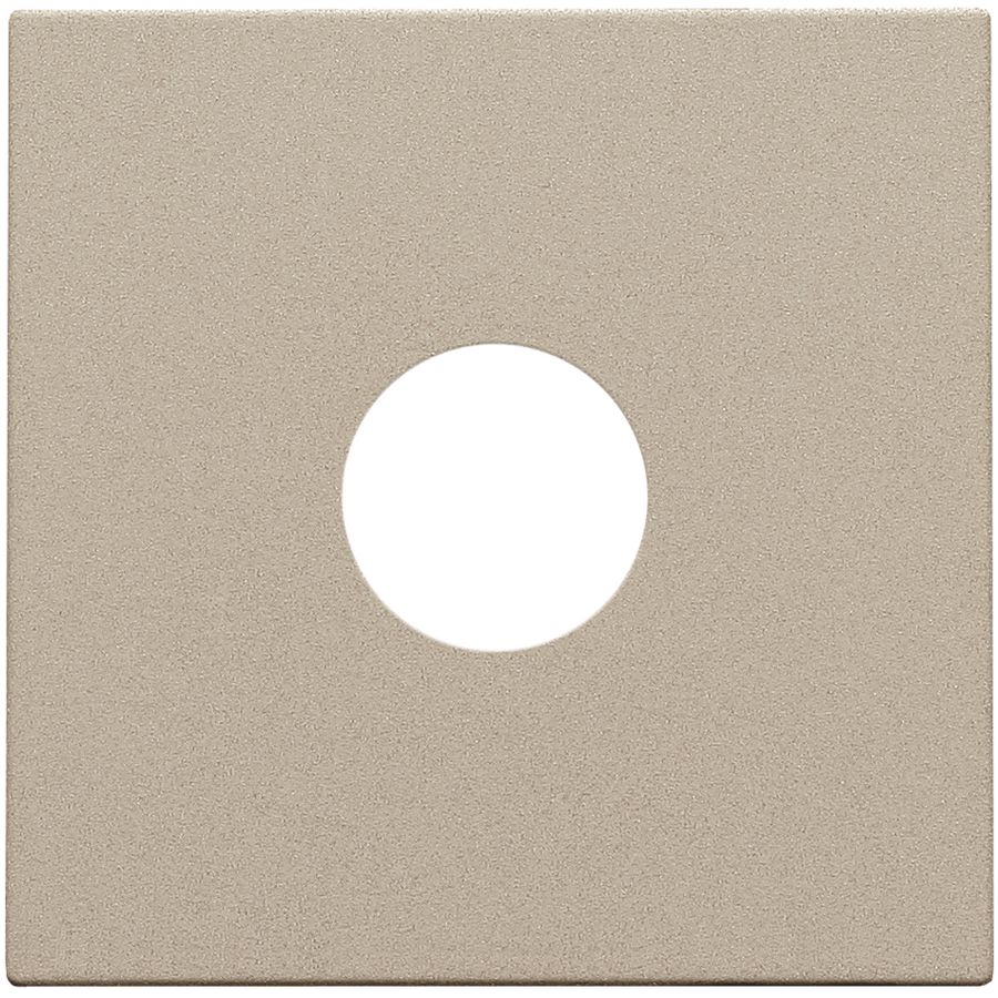 Afwerkingsset voor enkelvoudige coaxaansluiting voor tv