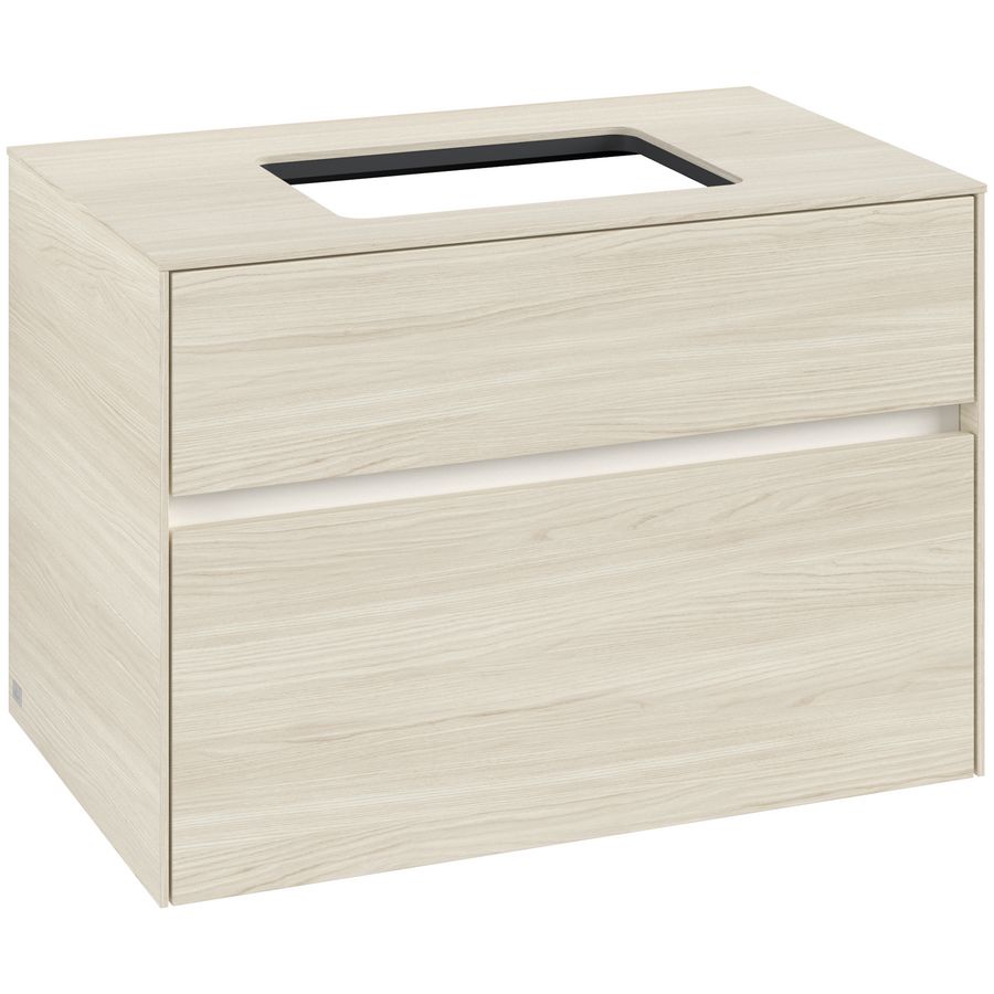 Wastafelonderkast Collaro 800x548x500mm White Oak C108B0AA