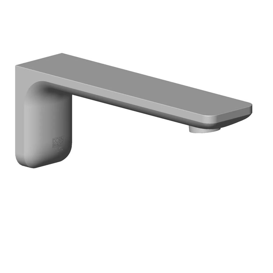 Uitloop 170mm, 5,68l/min. Platina gebors.