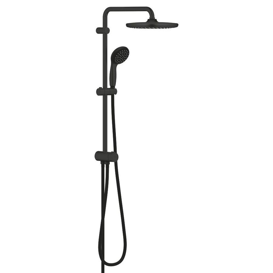 Vitalio Start 250 Rond Douchesysteem Matte Black