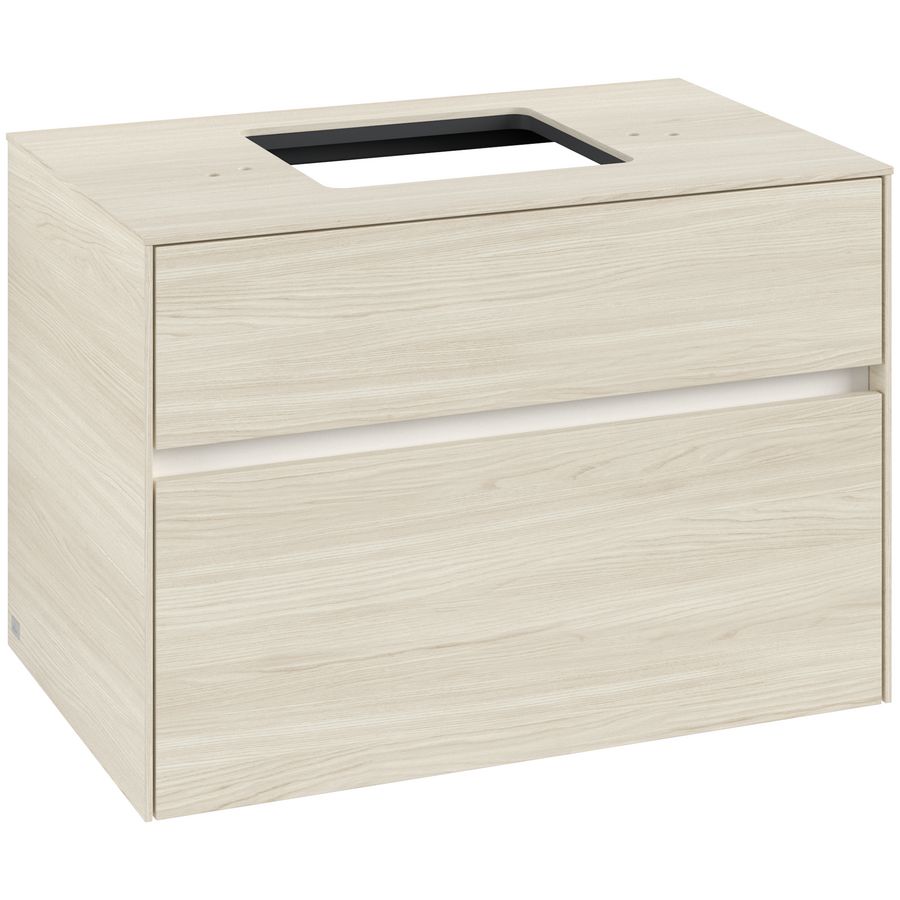 Wastafelonderkast Collaro 800x548x500mm White Oak C12400AA