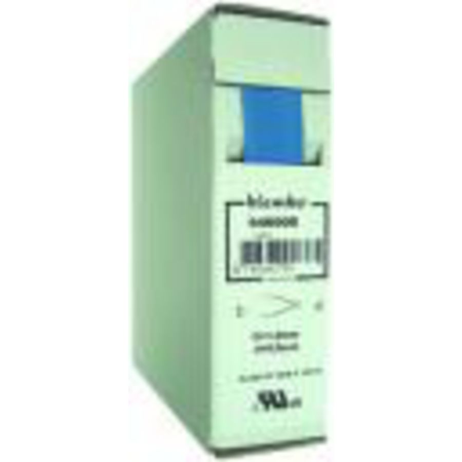 Doos a 20m. krimpkous 2:1 1,2>0,6mm blauw