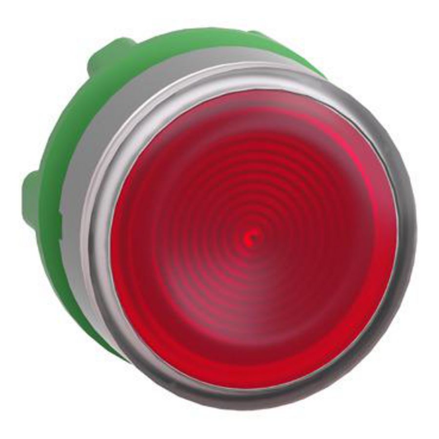 red flush illumiated pushbutton head integRALLED g cp grey