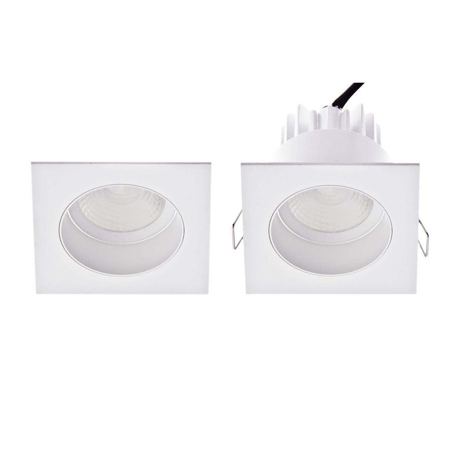 LED Spot Square Deep 80mm 650lm 827 PH C RVS