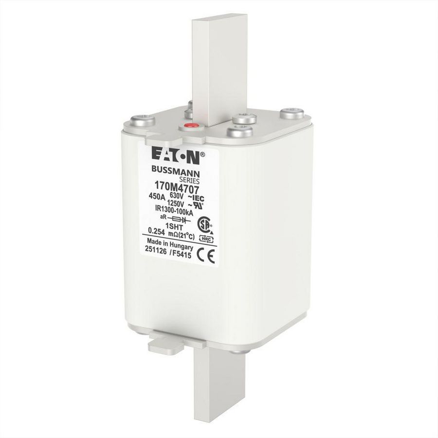 Zekering hoge snelheid 450A AC 1250V 100kA 1 53x63x1 VVE=3