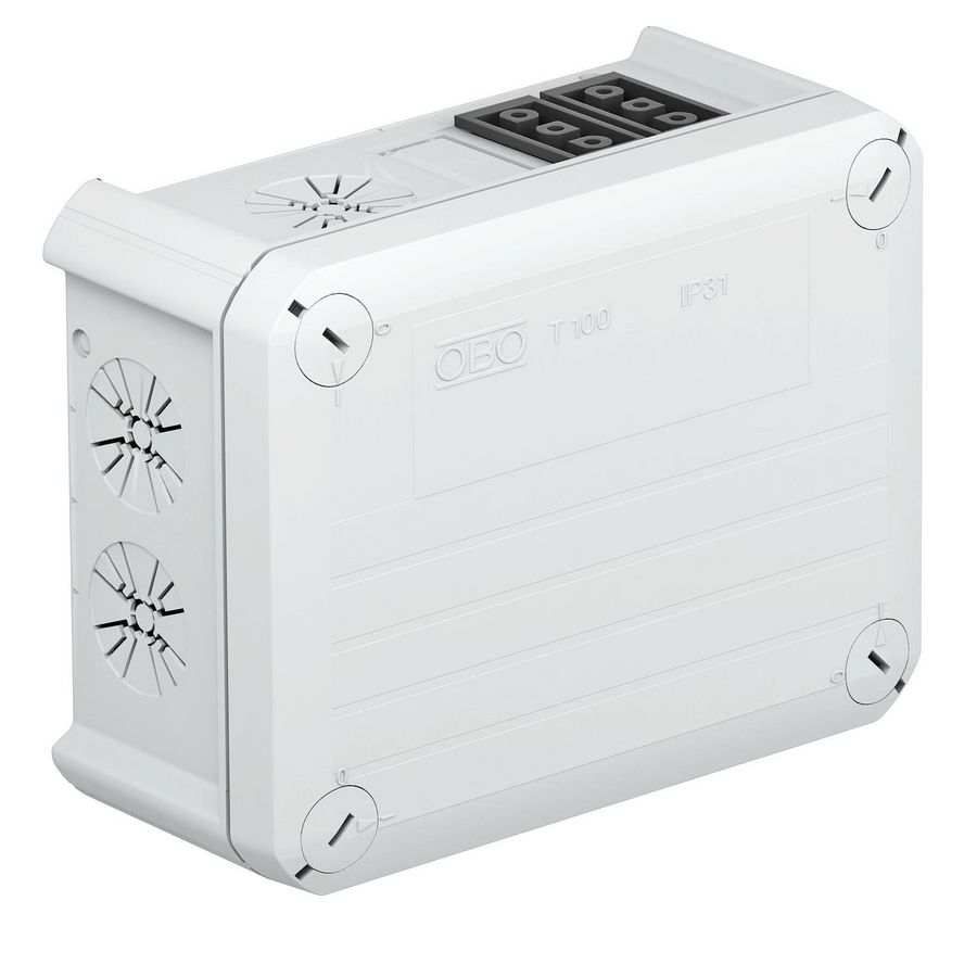 Kabeldoos wieland 4z3p 150x116x67 polypr li.grijs RAL 7035