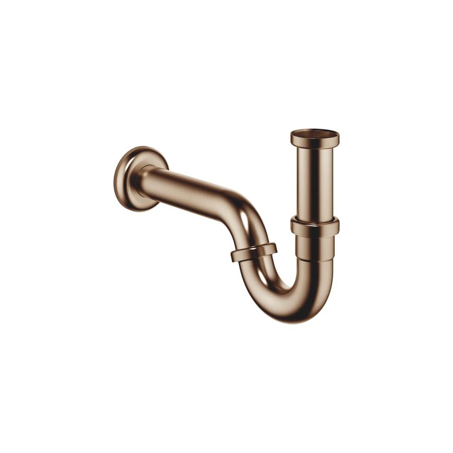 Bidet buissifon 1 1/4" Brons gebors.