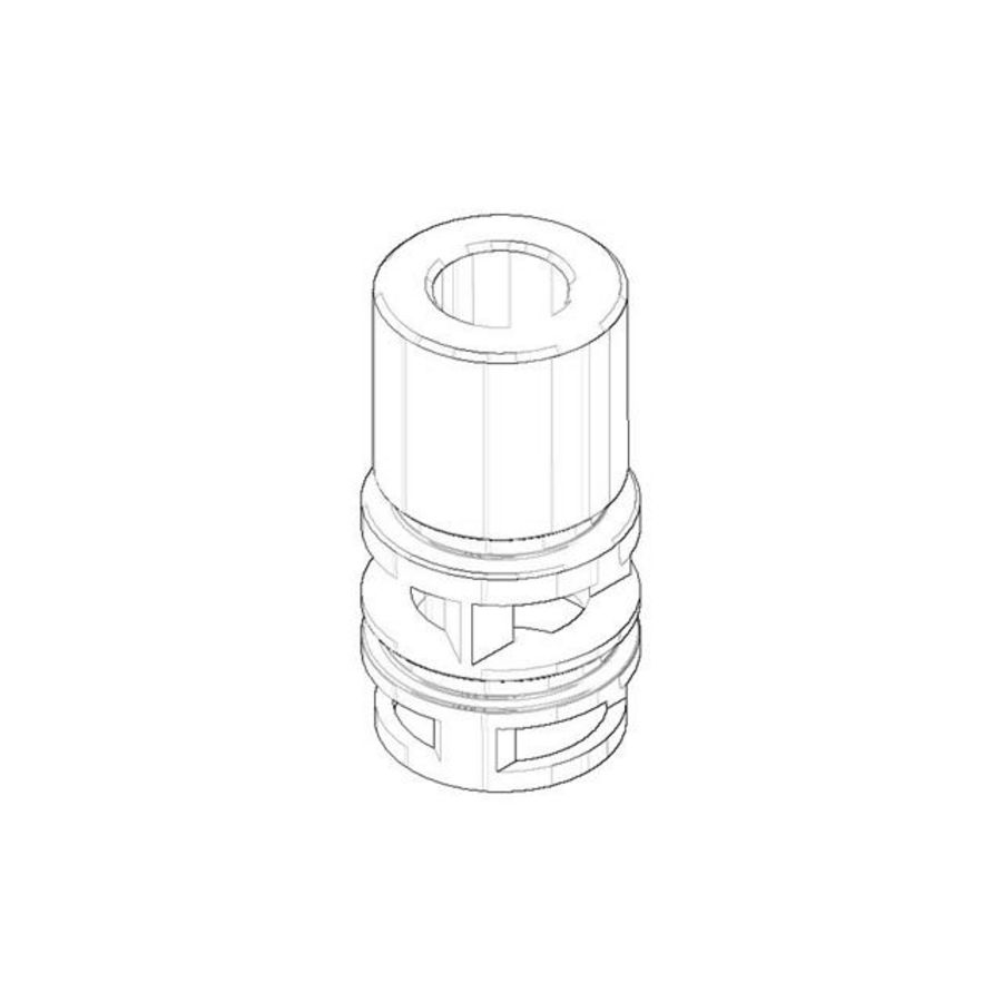 Omst. 19,40x37mm Platina gebors.