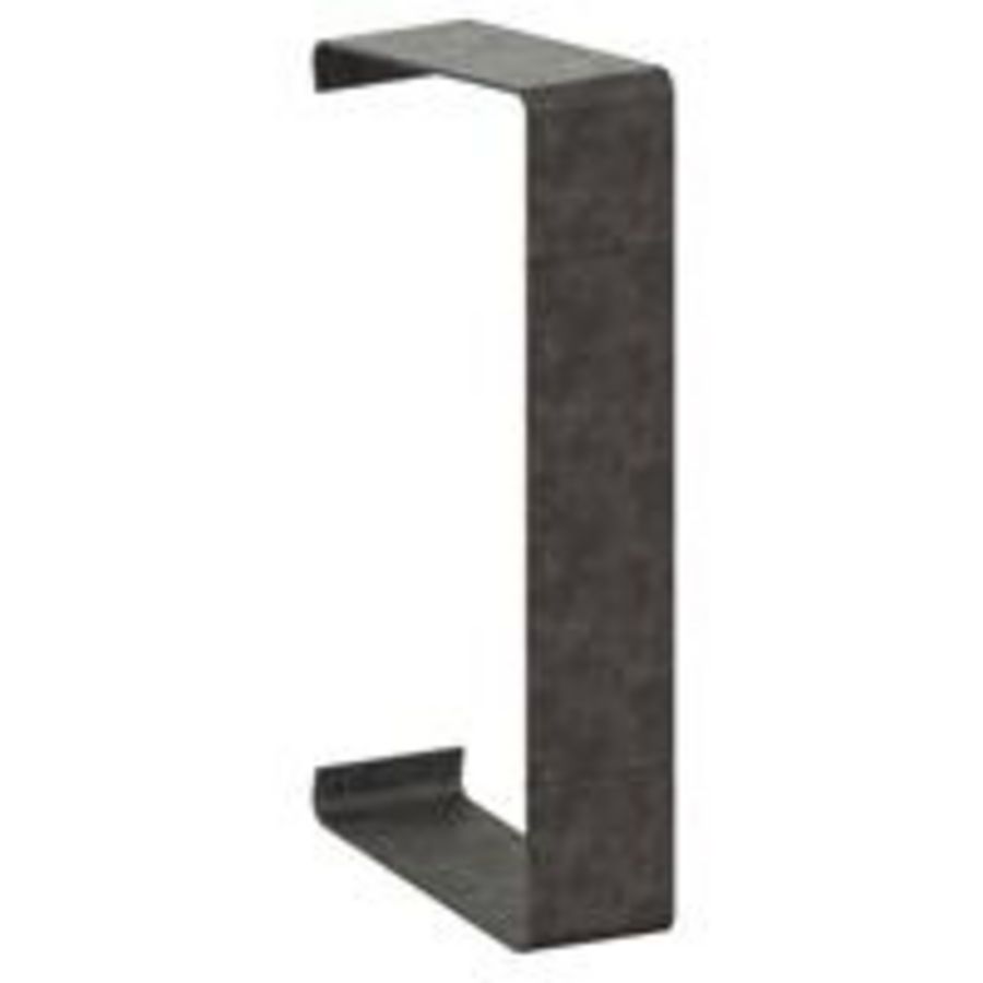 Naadafdekbeugel 130x63 zink