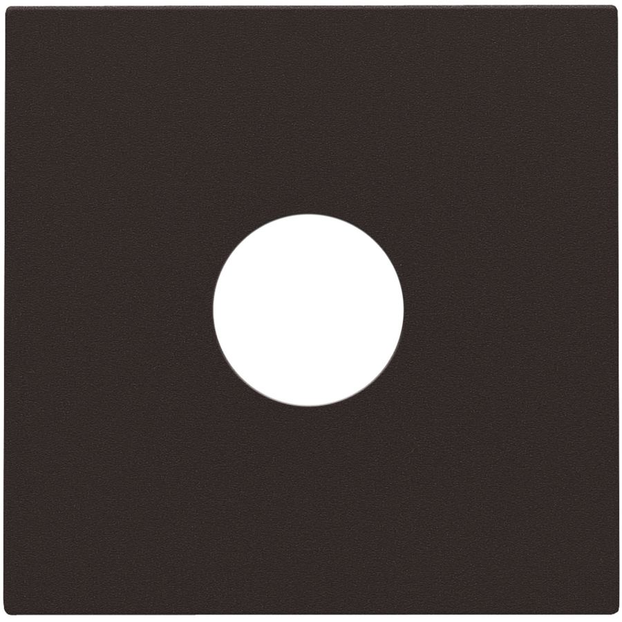 Afwerkingsset voor enkelvoudige coaxaansluiting voor tv