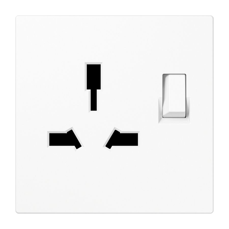 Wandcontactdoos G&I combi LS4171GISWWW