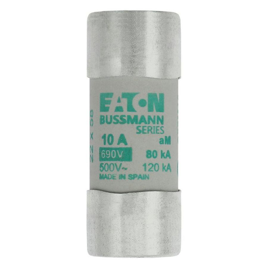 Zekering laagspanning 10A AC 690V 22x58mm aM IEC VVE=10