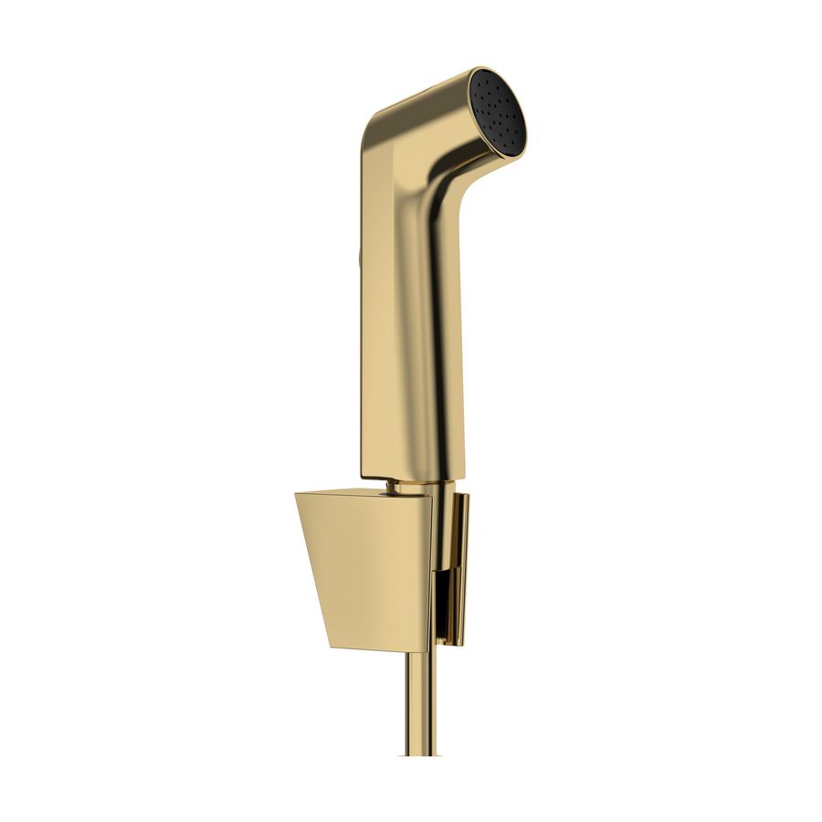 Bidethanddouche met slang 1250mm/PorterS polished gold optic Bidette