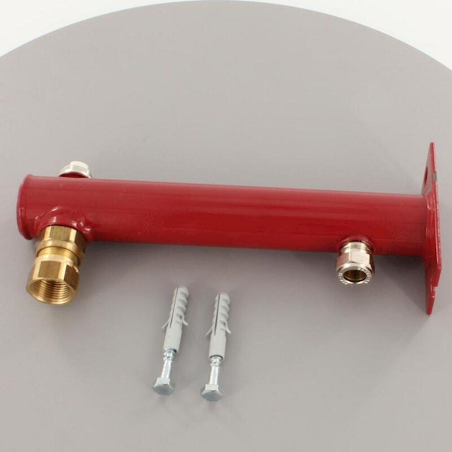 Expansievatconsole DUCOnsole rond rood 3/4+1/2"+ontl.+ps 15mm + vatk. VVE=10