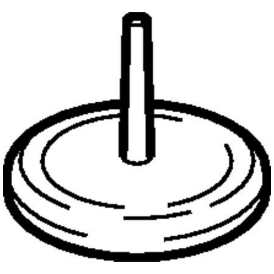Polyethyleen (PE) eindlaskap 110mm