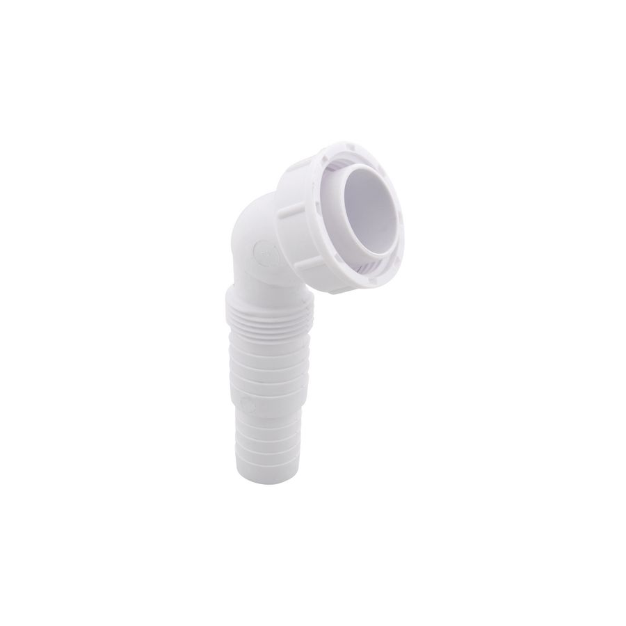 Losse wasmachine-aansluiting+geb wartelmoer 1"x25mm