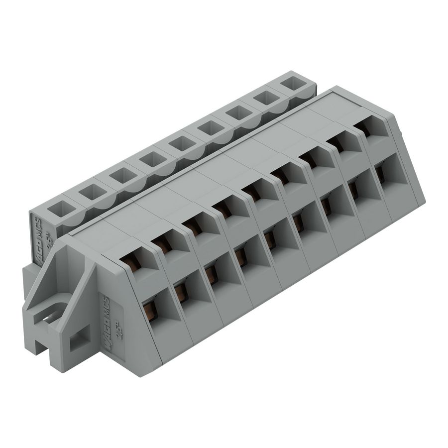 1-draads FE steker HA 2,5mm² grijs 731-509/031-000 VVE=25