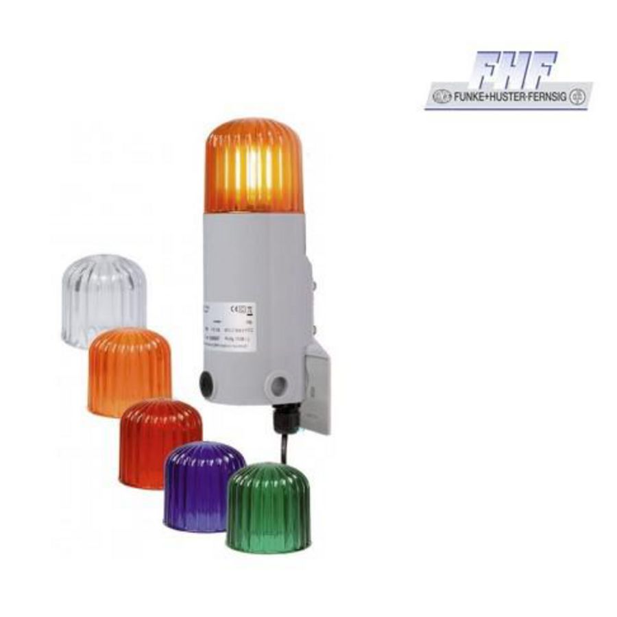 Weerbestendig flitslicht ble15 15j 230VAC rood