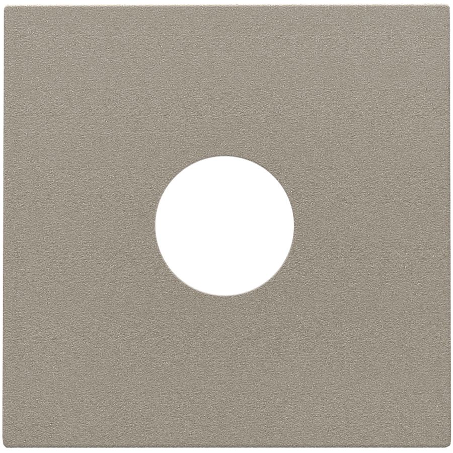 Afwerkingsset voor enkelvoudige coaxaansluiting voor tv