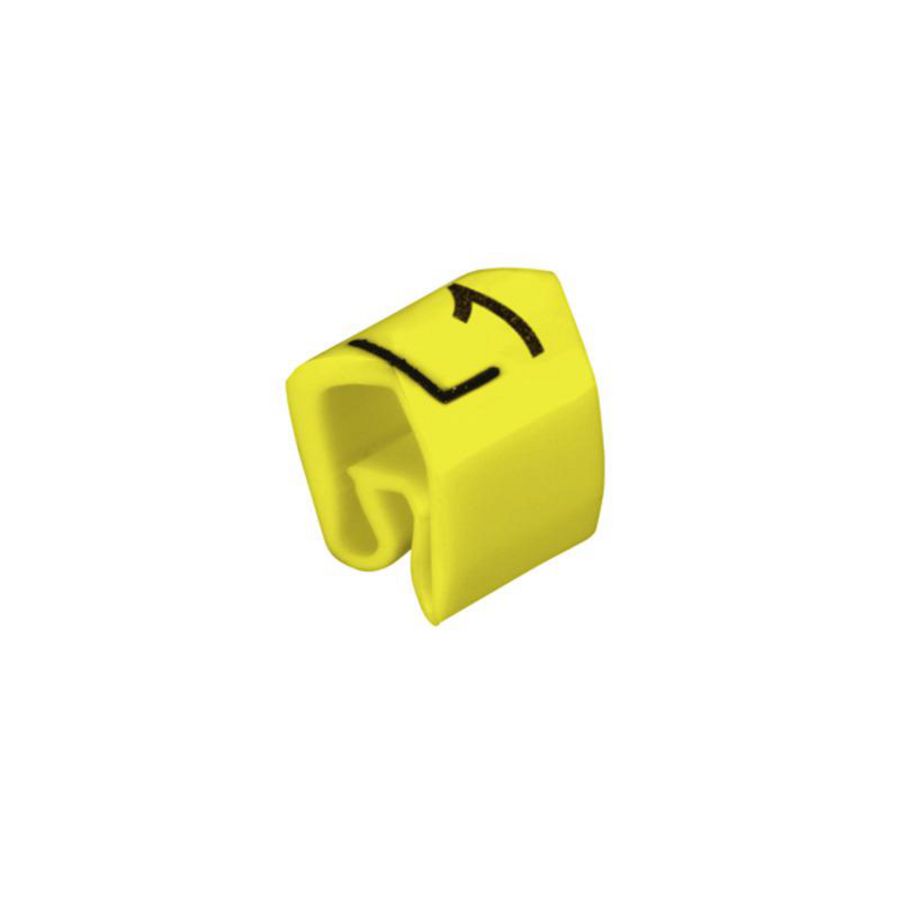 Kabelcoderingsyst. geel O.D.4-10mm mix. character VVE=100