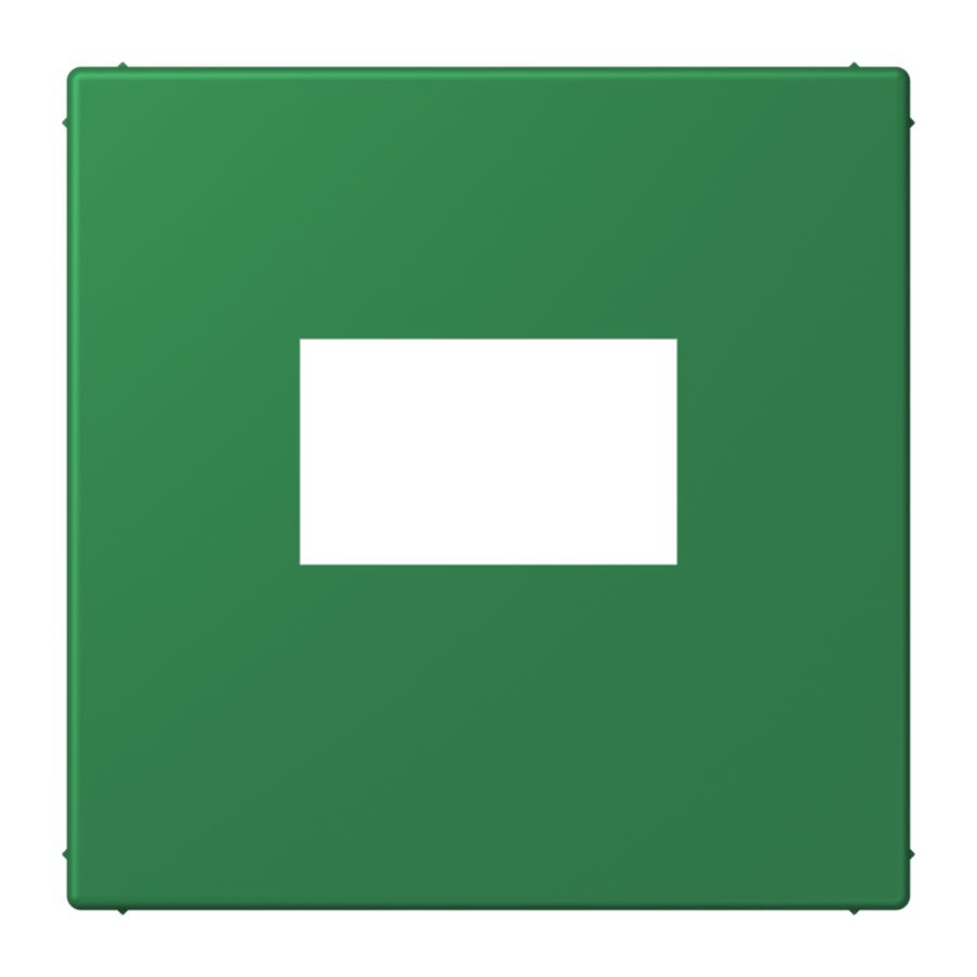 Afdekking tbv USB-lader USB15CA LC32050 groen